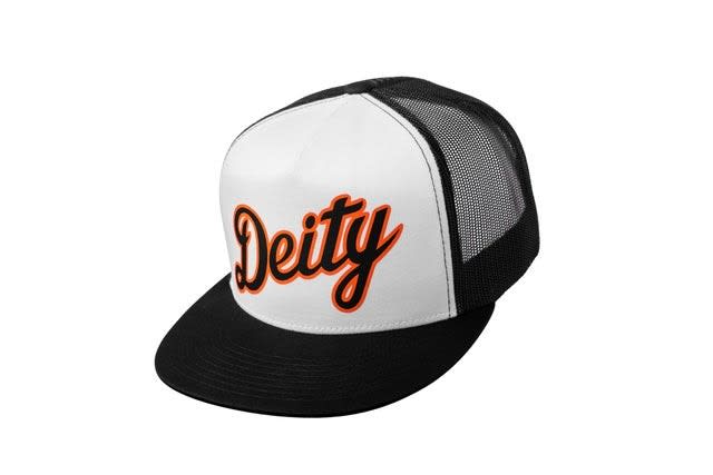 Gorro  Deity Curveball Negro/Blanco