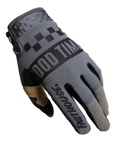 Guantes Moto Mx Fasthouse Speed Style Blanco/Negro - L