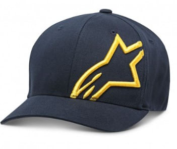 Gorro  Alpinestars Curved Azul/Amarillo