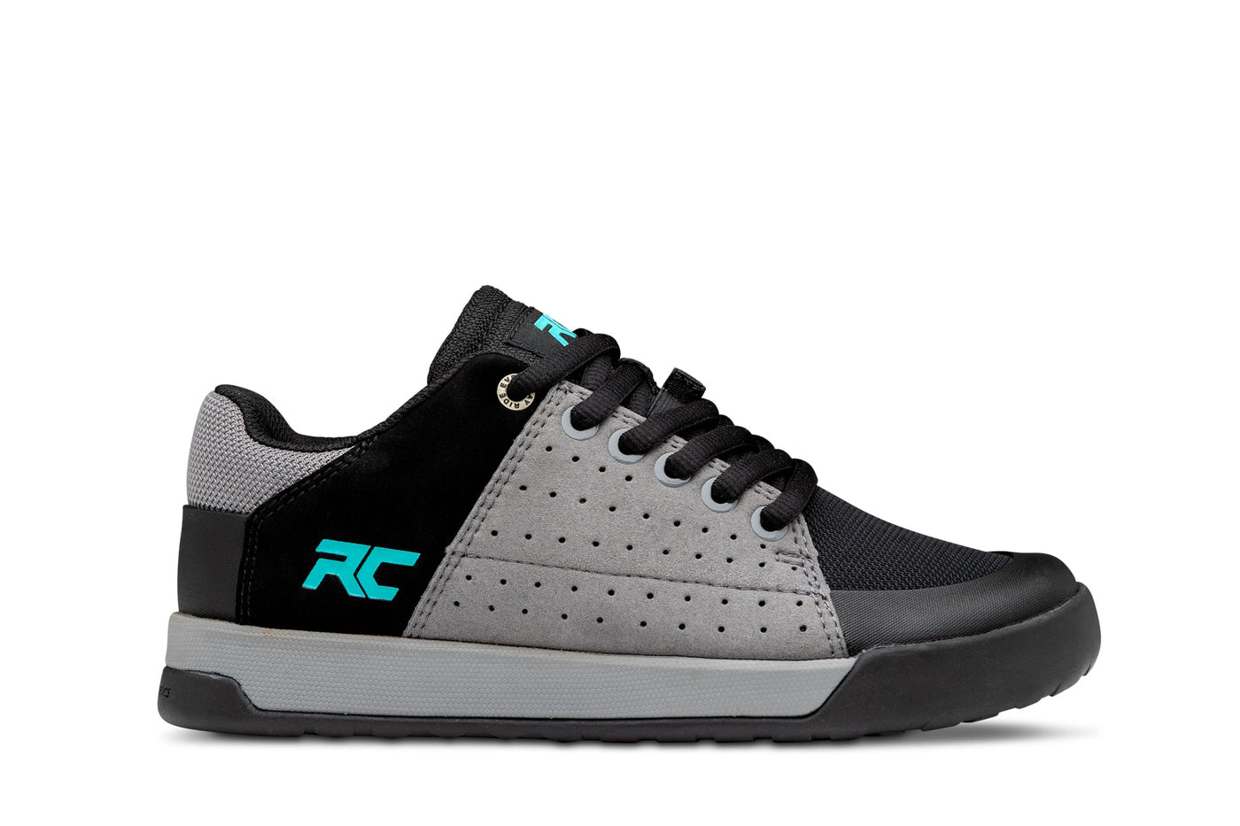 Zapatillas Bike Niño Ride Concepts Livewire Gris/Negro