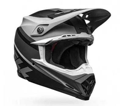 Casco Moto Mx Bell Moto-9 Mips Negro/Blanco