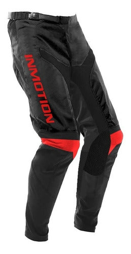 Pantalon Moto Mx Inmotion  Negro/Gris - L