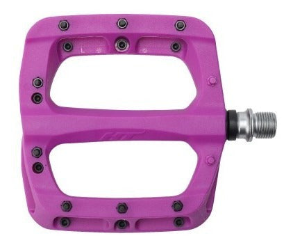 Pedales Ciclismo Ht Pa03A Morado/Oscuro