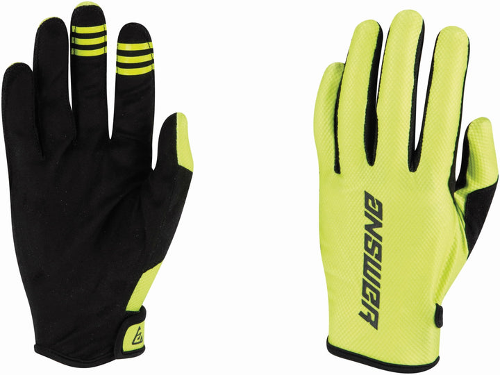 Guantes Moto Mx Answer Ascent Negro