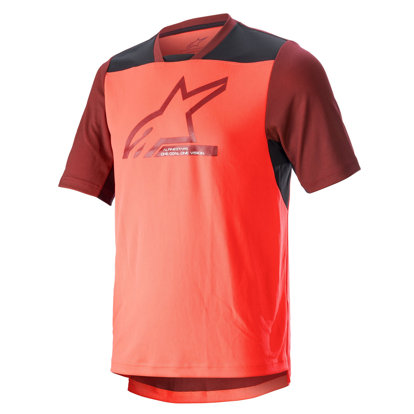 Jersey Ciclismo Astars Drop 6.0 Manga Corta Rojo/Negro