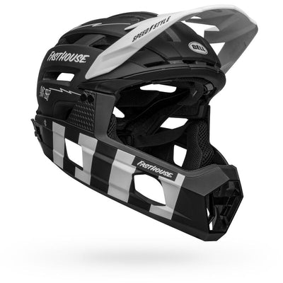 Casco Ciclismo Bell Super Air R Negro/Blanco