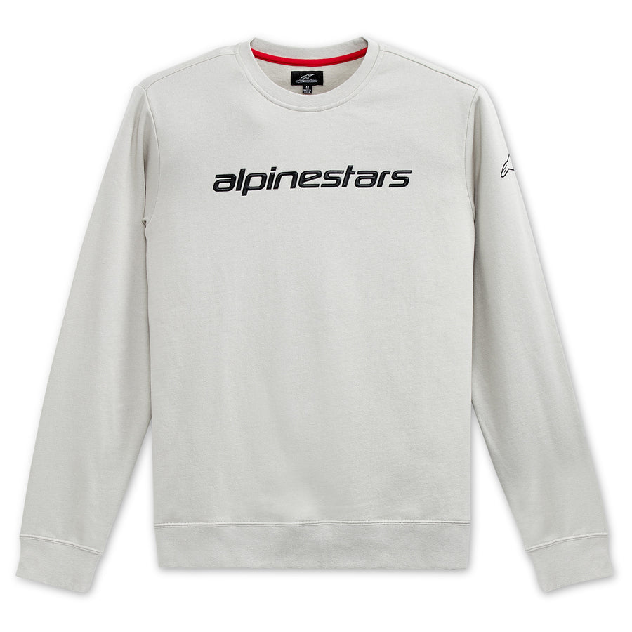 Poleron Astars Linear Crew Fleece Gris/Negro