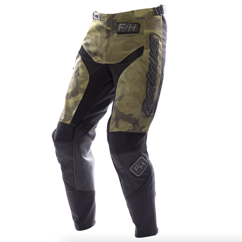 Pantalon Moto Mx Niño Fasthouse Grindhouse Camo