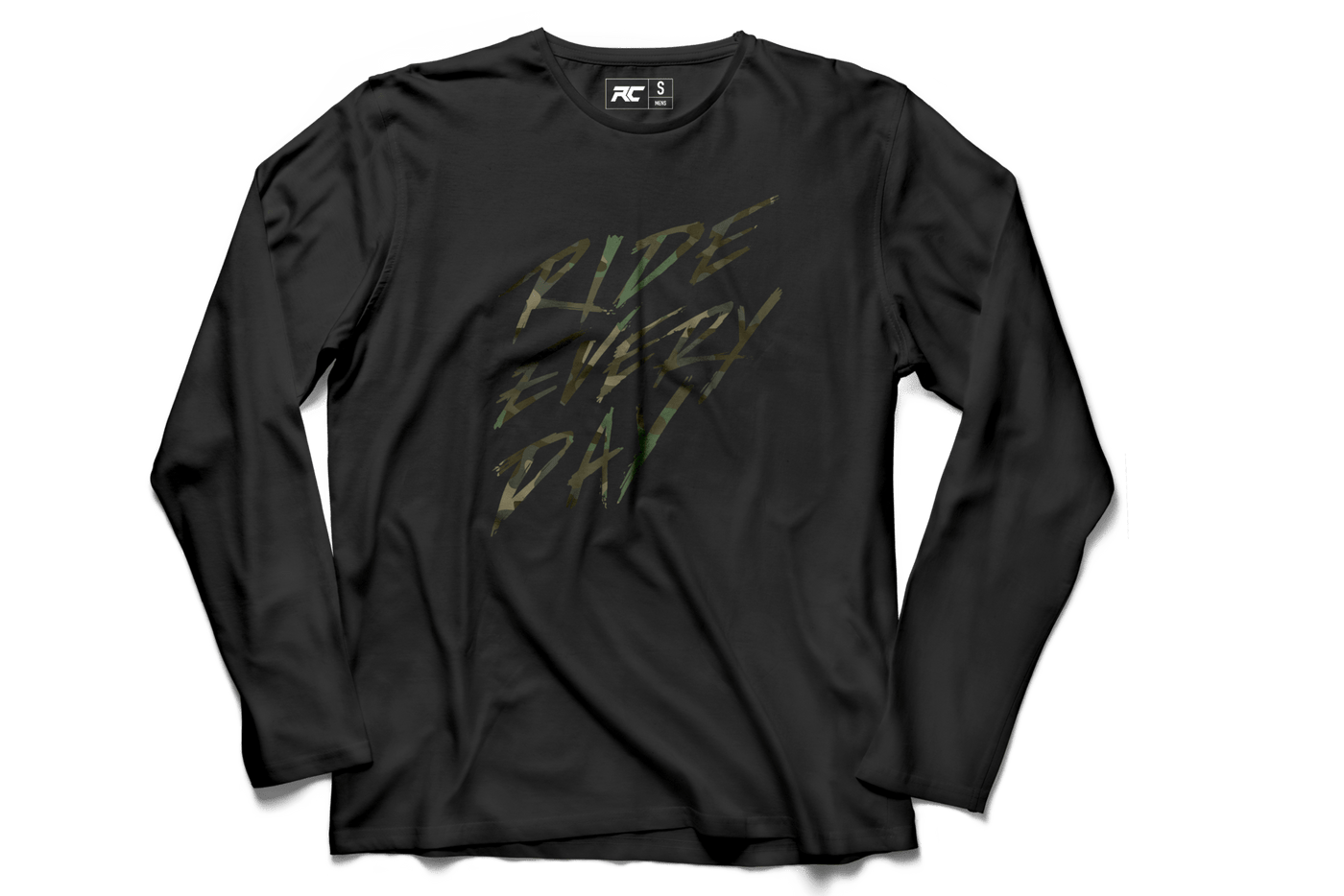 Polera Ride Concepts Ride Every Day Negro/Camo