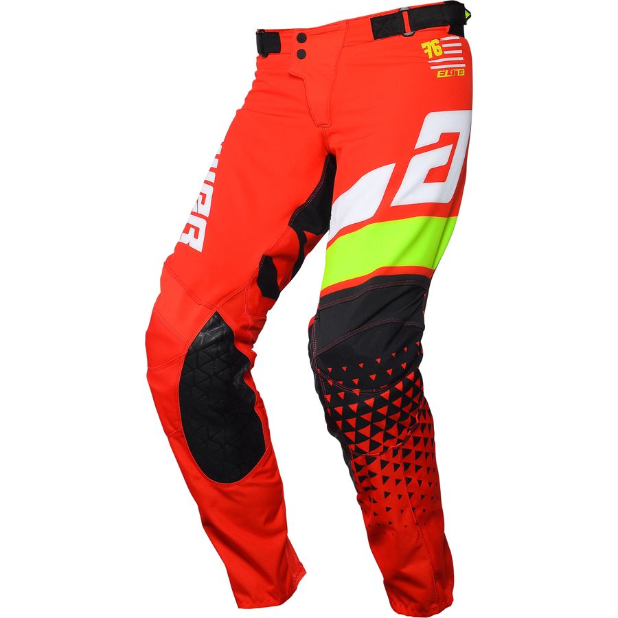 Pantalon Moto Mx Answer Elite Rojo/Blanco/Negro