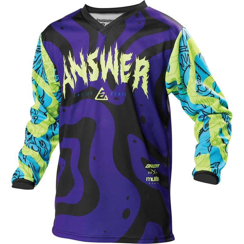 Jersey Moto Mx Answer Arkon Morado