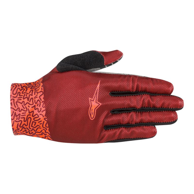 Guantes Ciclismo Mujer Astars Stella Aspen Rojo