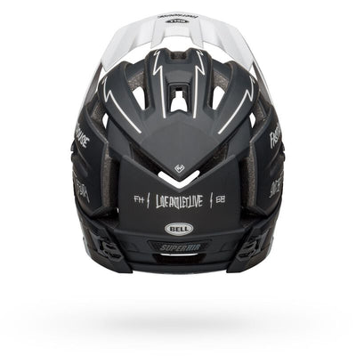 Casco Ciclismo Bell Super Air R Negro/Blanco