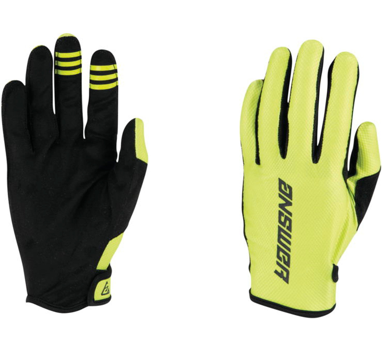 Guantes Moto Mx Niño Answer Ar-1 Amarillo/Negro