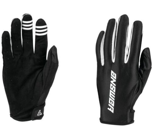 Guantes Moto MX Niño Answer Ascent Negro/ Blanco