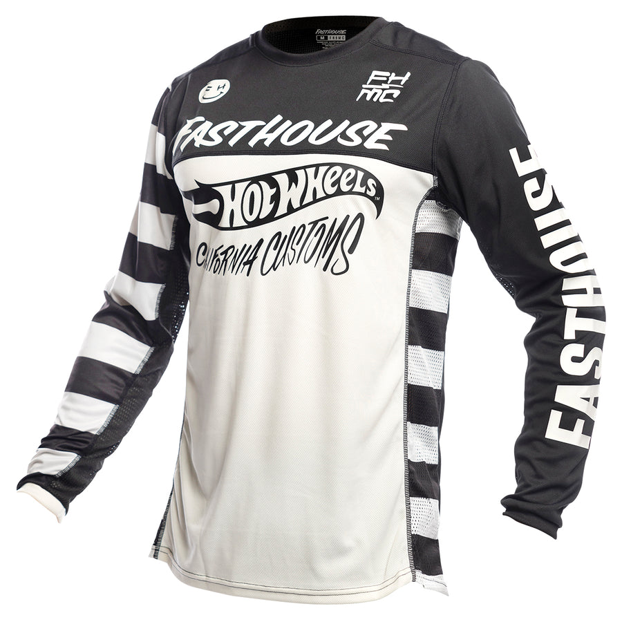 Jersey Mx Fasthouse Grindhouse Hw Blanco/Negro