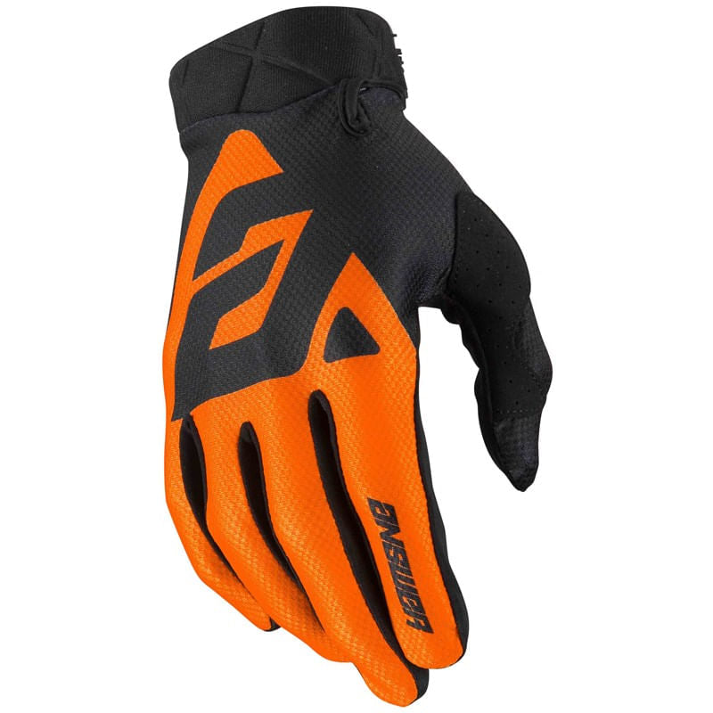 Guantes Moto Mx Answer Ar-3 Negro/Naranja