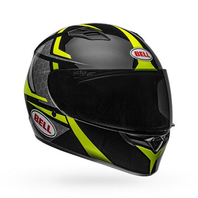 Casco Moto Calle Bell Qualifier Negro/Amarillo