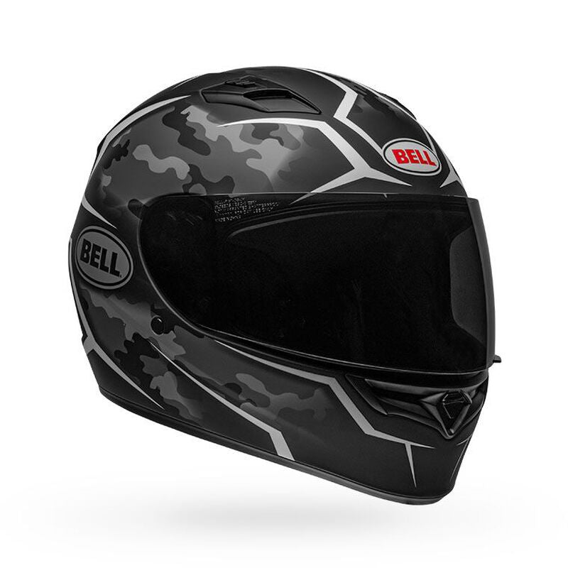 Casco Moto Calle Bell Qualifier Negro/Blanco