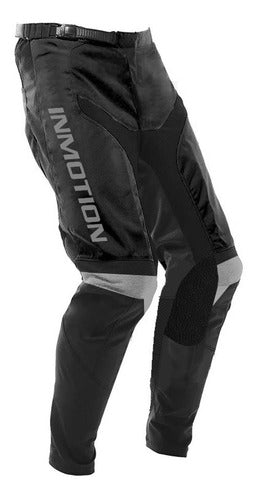 Pantalon Moto Mx Inmotion  Negro/Gris - L