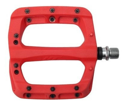Pedales Ciclismo Ht Pa03A Rojo