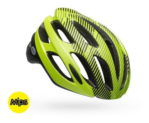 Casco Ciclismo Bell Falcon Amarillo/Fluor - S