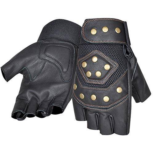 Guantes Moto Calle Inmotion Chopper Mesh Cafe/Oscuro