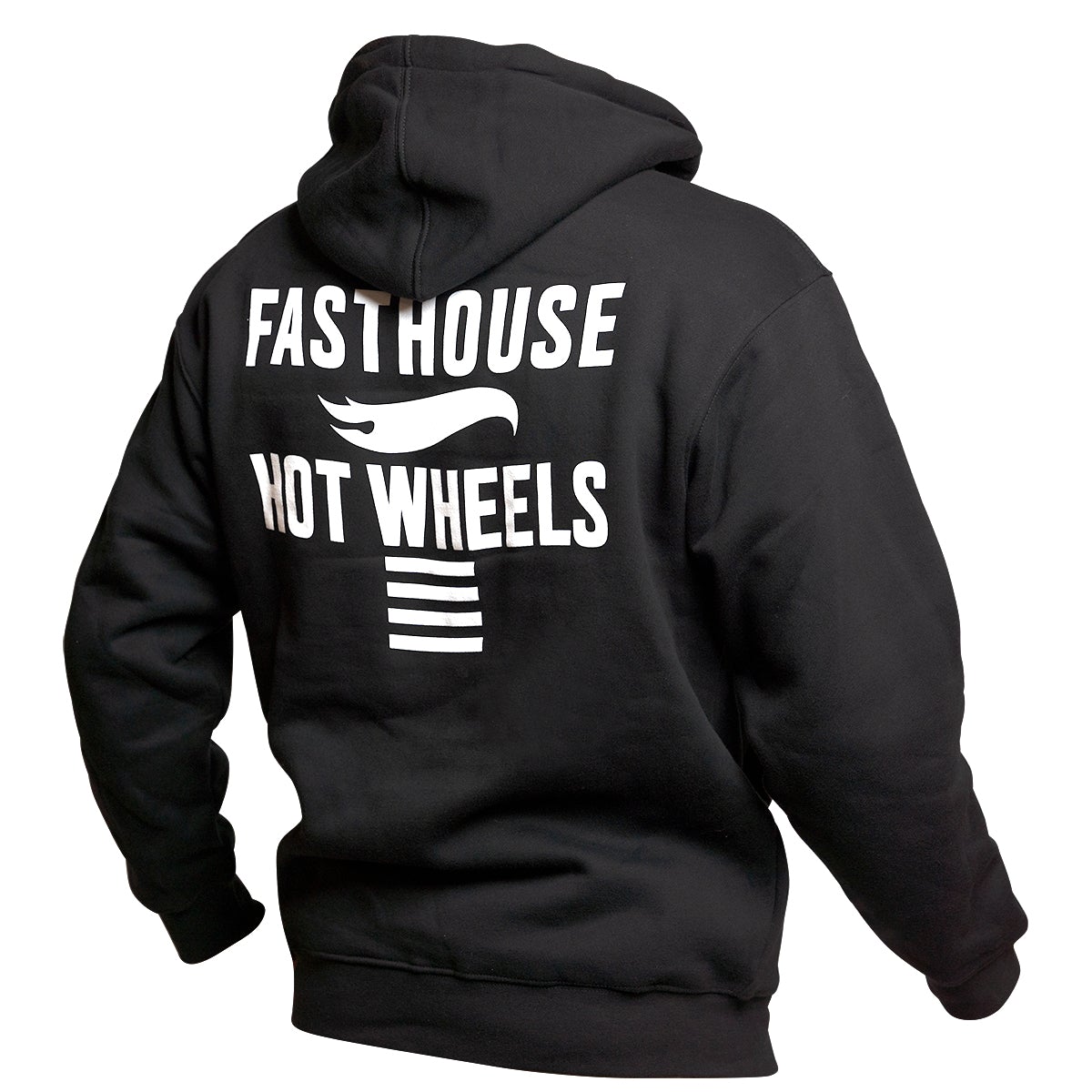 Poleron Fasthouse Rush Hot Wheels Negro