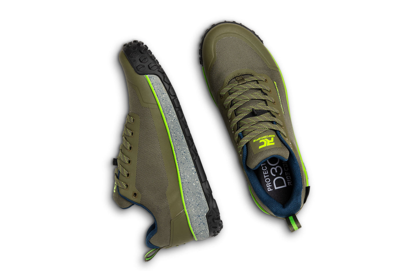 Zapatillas Bike Ride Concepts Tallac Verde/Amarillo