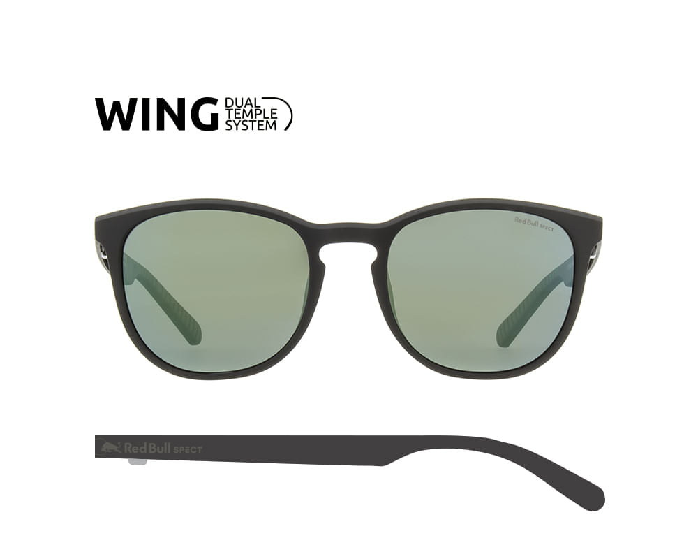Anteojos  Red Bull Spect Steady Negro/Verde