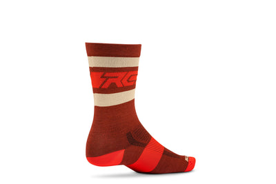 Calcetines Bike RC Fifty/Fifty Lana Merino Rojo