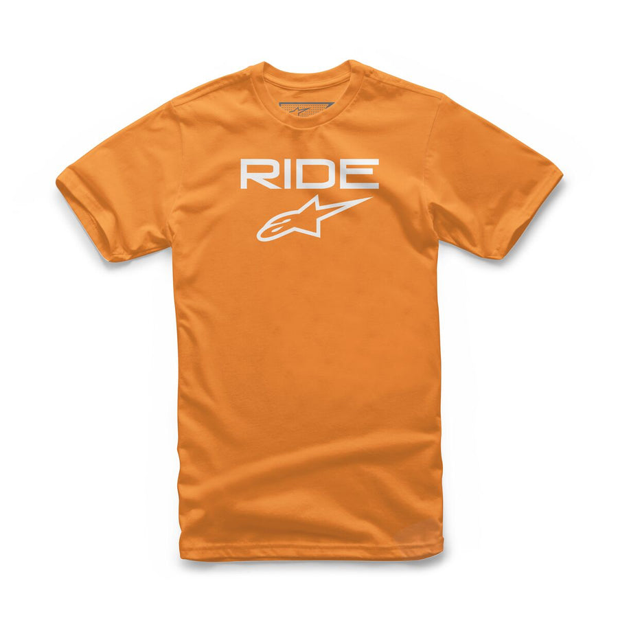 Polera Niño Alpinestars Ride 2.0 Naranja/Blanco