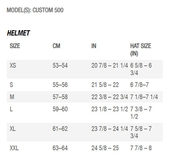 Casco Moto Calle Bell Custom 500 Negro