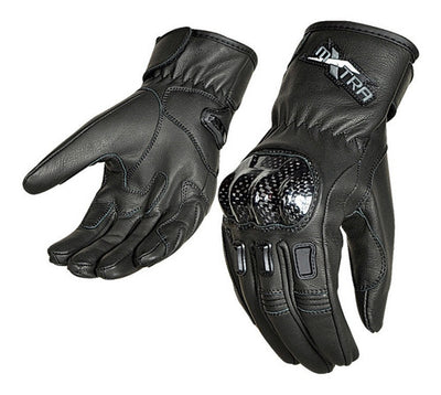 Guantes Moto Calle Mujer Inmotion Full Finger Negro