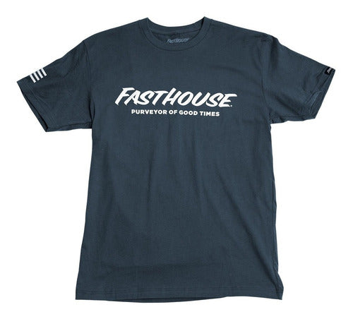 Polera Casual Fasthouse Logo Azul - L