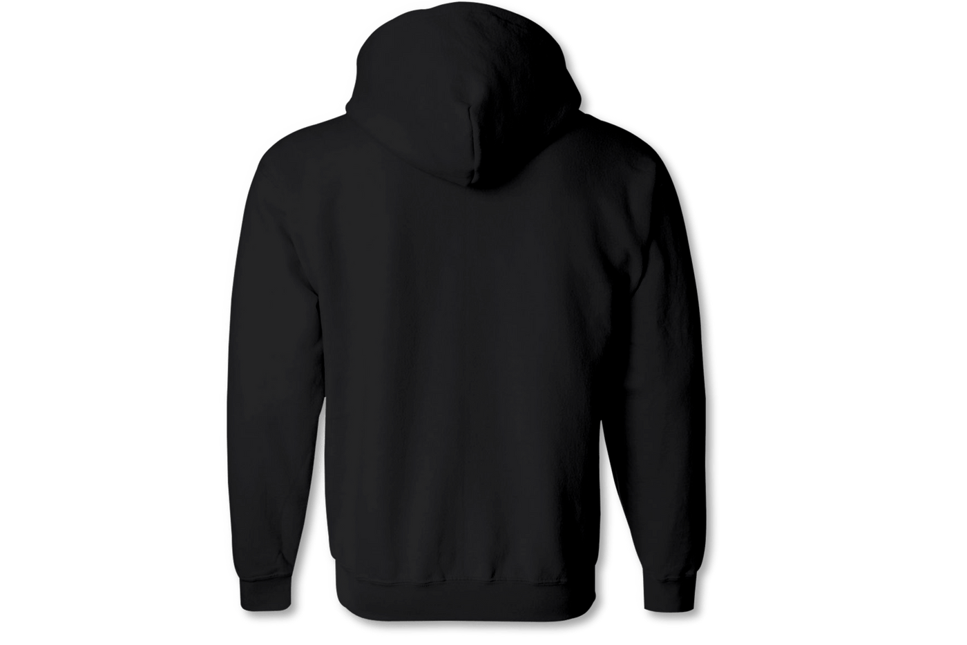 Poleron Ride Concepts Stacked Zip Negro/Blanco