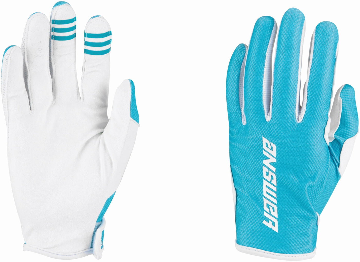 Guantes Moto MX Answer Ascent Celeste