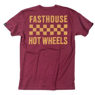 Polera Niño Fasthouse Stacked Hot Wheels Café