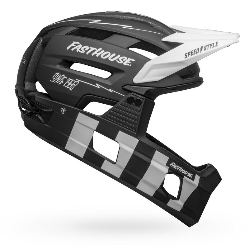 Casco Ciclismo Bell Super Air R Negro/Blanco