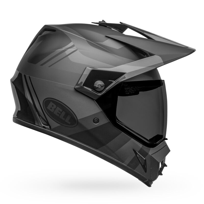 Casco Moto Calle Bell Mx-9 Adventure Negro/Gris