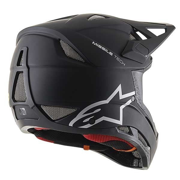 Casco Ciclismo Alpinestars Missile Tech Negro/Matte - L