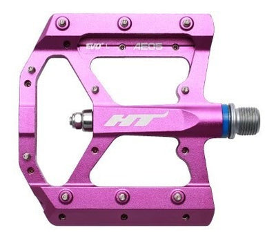 Pedales Ciclismo Ht Ae05 Morado