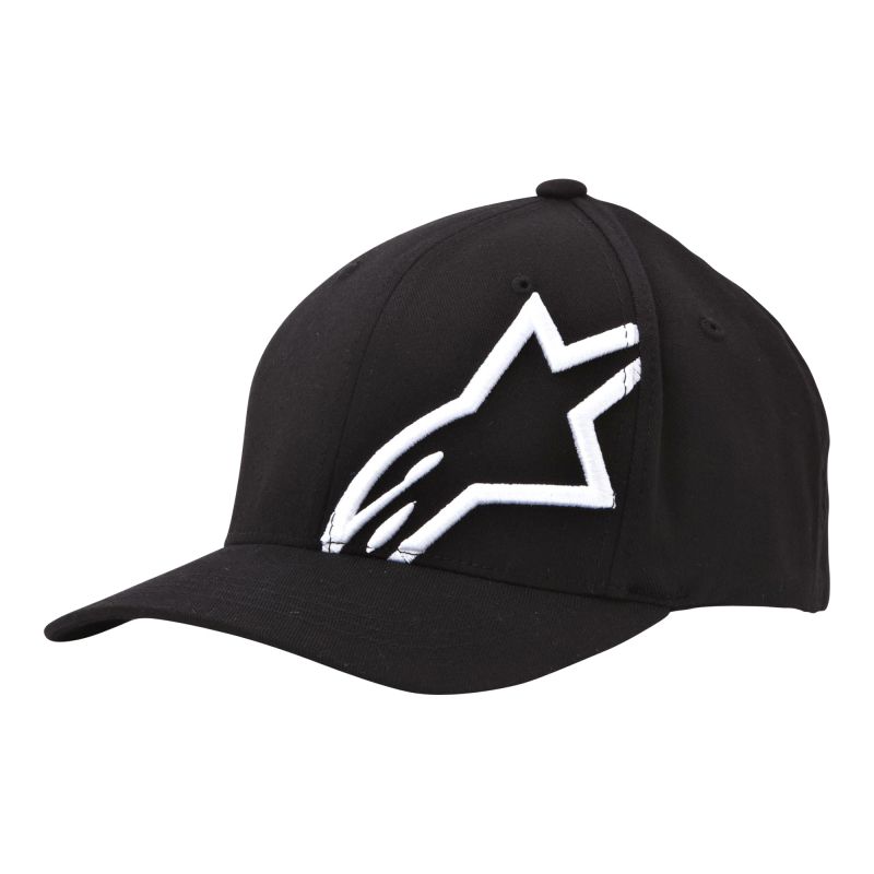 Gorro Alpinestars Corp Shift 2 Curved Negro/Blanco