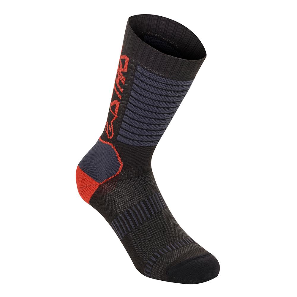 Calcetines Ciclismo Astars Paragon Lite Negro/Rojo