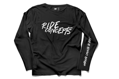 Polera Ride Concepts Loyalty Negro/Blanco