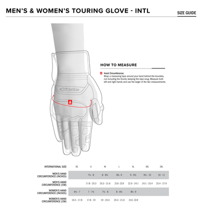 Guantes Ciclismo Astars Ridge Plus Rojo/Negro