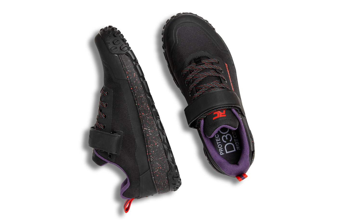 Zapatillas Bike Ride Concepts Tallac Clip Negro/Rojo