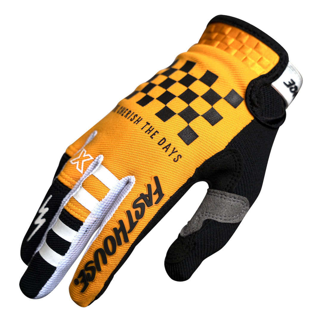 Guantes Moto Mx Fasthouse Speed Brute Amarillo