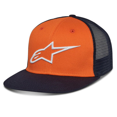 Gorro  Alpinestars Corp Trucker Naranja/Azul