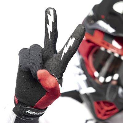 Guantes Moto Mx Fasthouse Speed Style Rojo/Neg